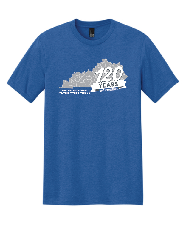 KACCC 120 Years-120 Counties Apparel (Royal Blue)