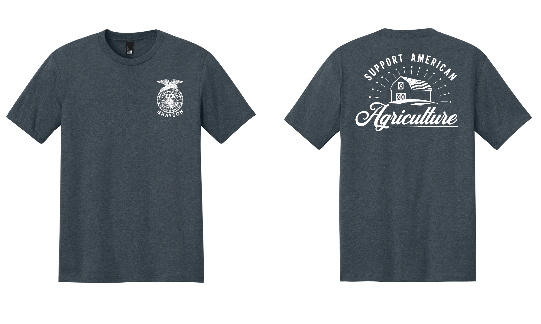 2026 GCHS FFA Design- Navy Frost (Adult)