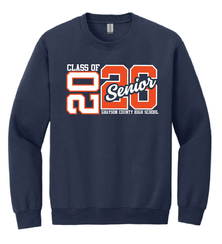 GCHS Senior 2026 Crewneck Sweatshirt