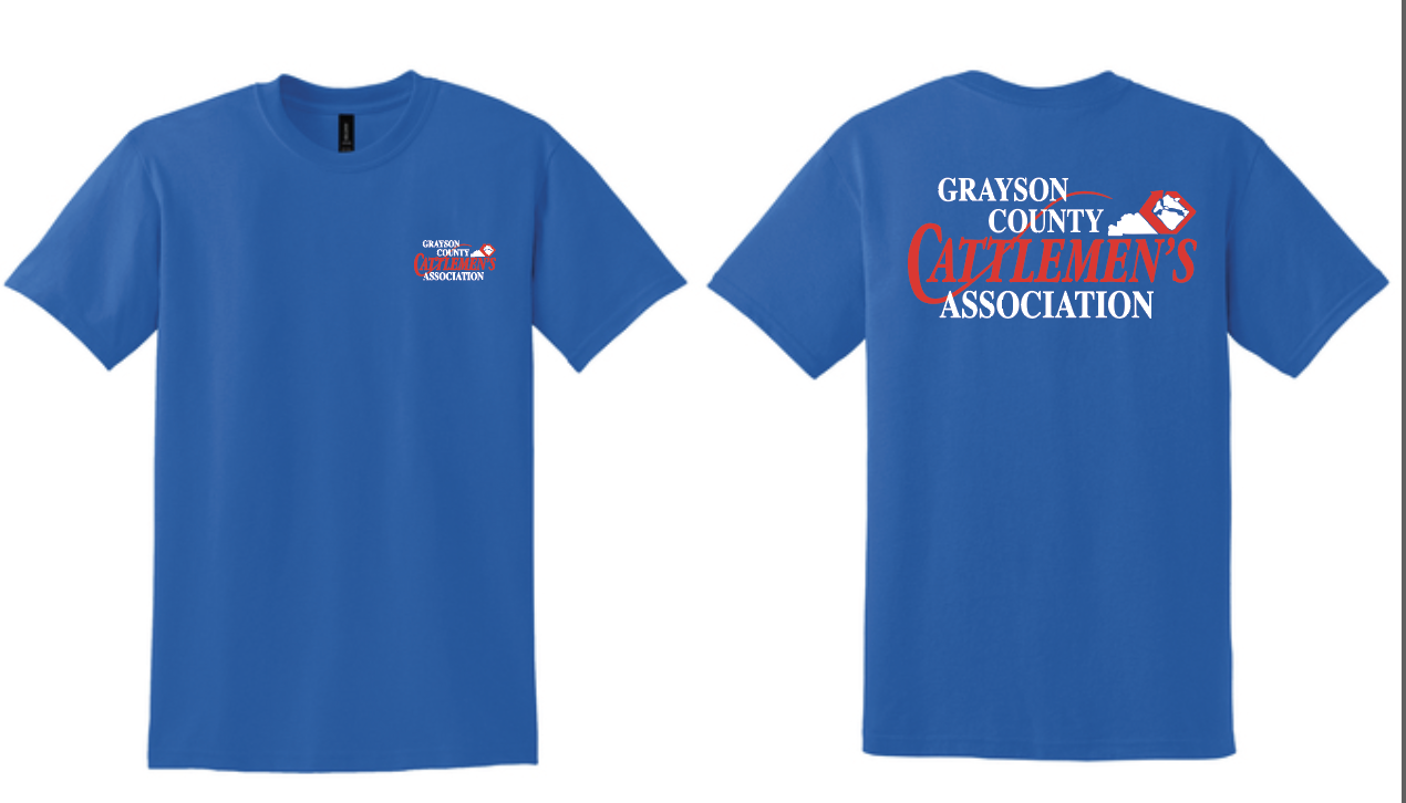 GC Cattlemen's Association Apparel (Royal Blue- Adult)