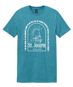 ADULT 2025 Picnic Shirt (Heather Galapagos Blue)
