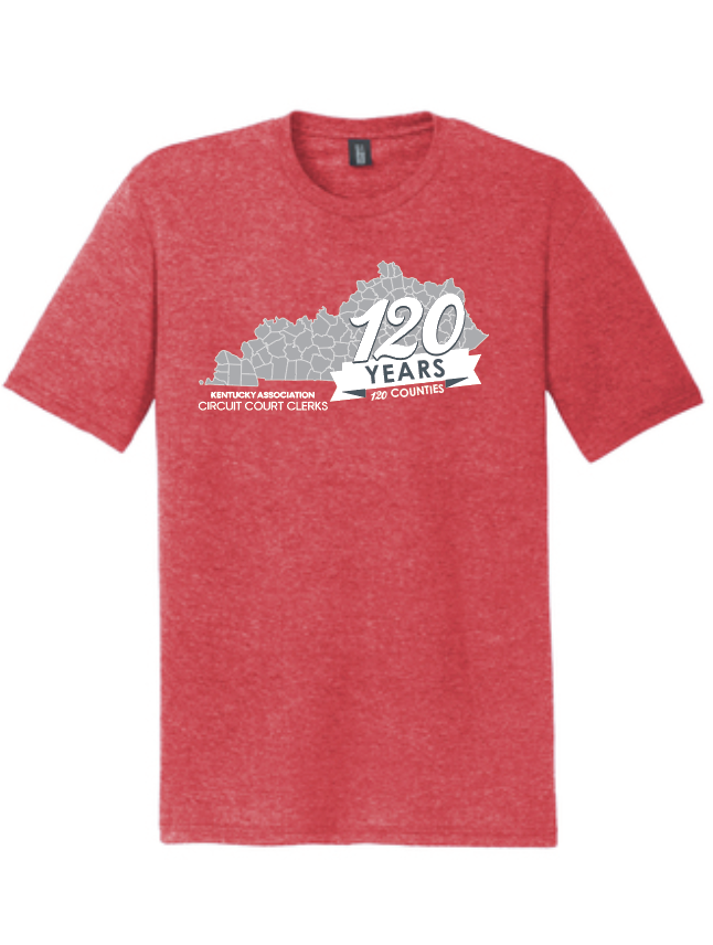KACCC 120 Years-120 Counties Apparel (Red)