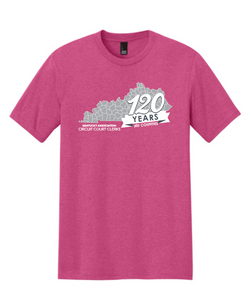 KACCC 120 Years-120 Counties T-Shirt (Fuchsia)