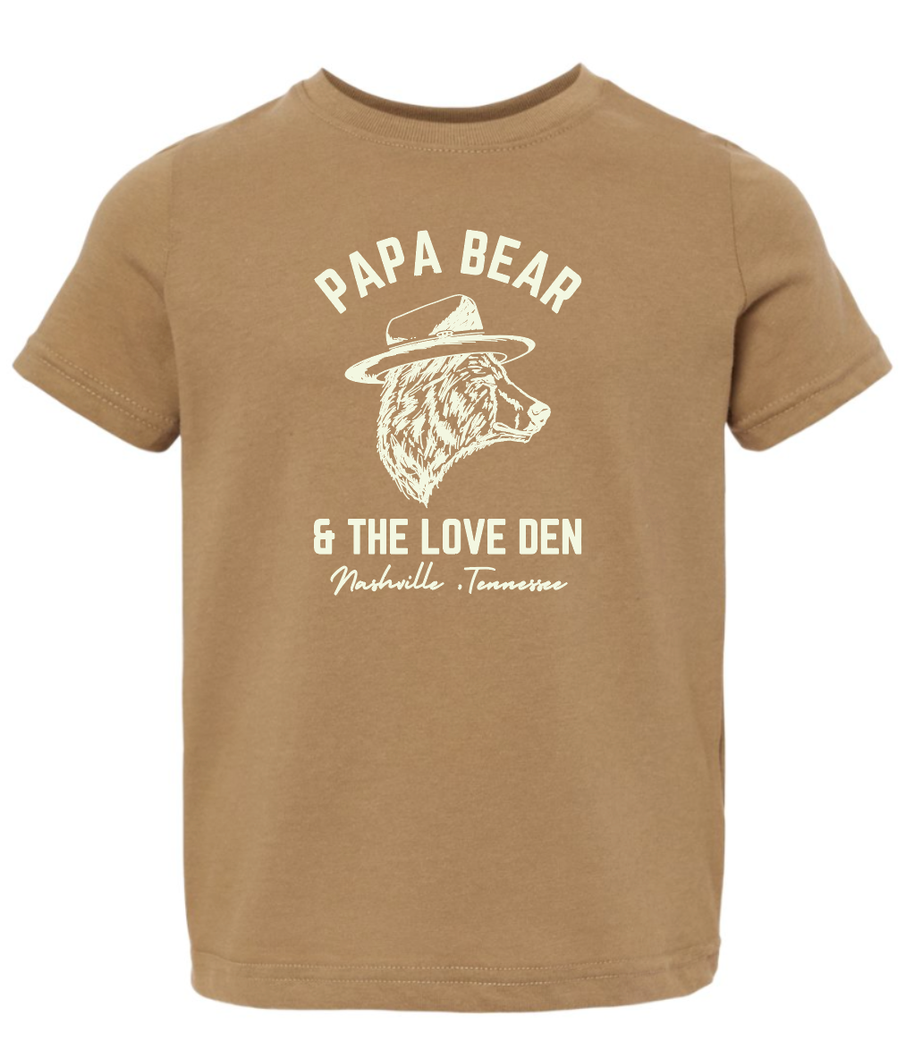 Papa Bear & the Love Den T-Shirt (Toddler)