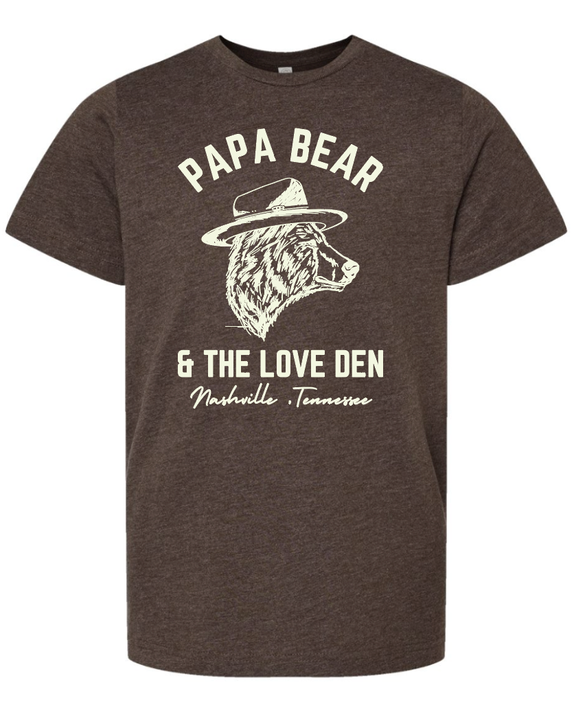 Papa Bear & the Love Den T-Shirt (Youth)