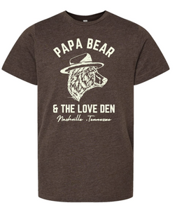 Papa Bear & the Love Den T-Shirt (Youth)
