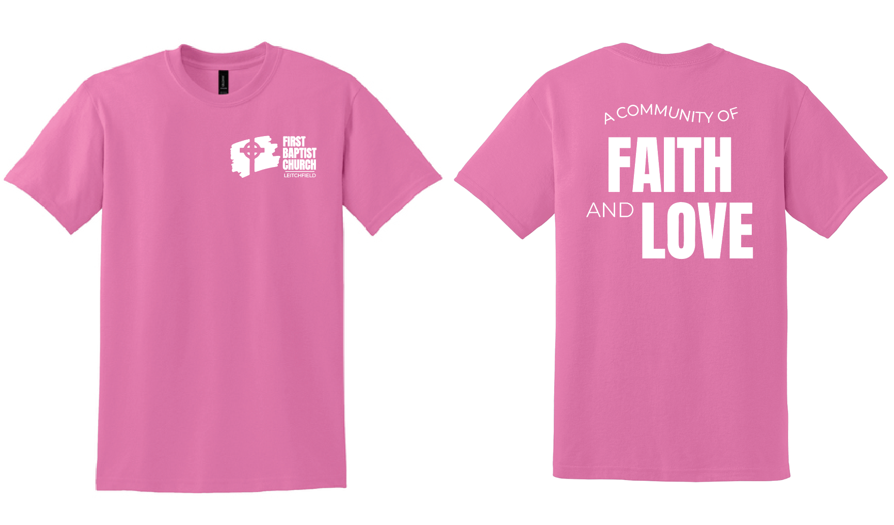 Gildan FBC Youth T-Shirt (Azalea)
