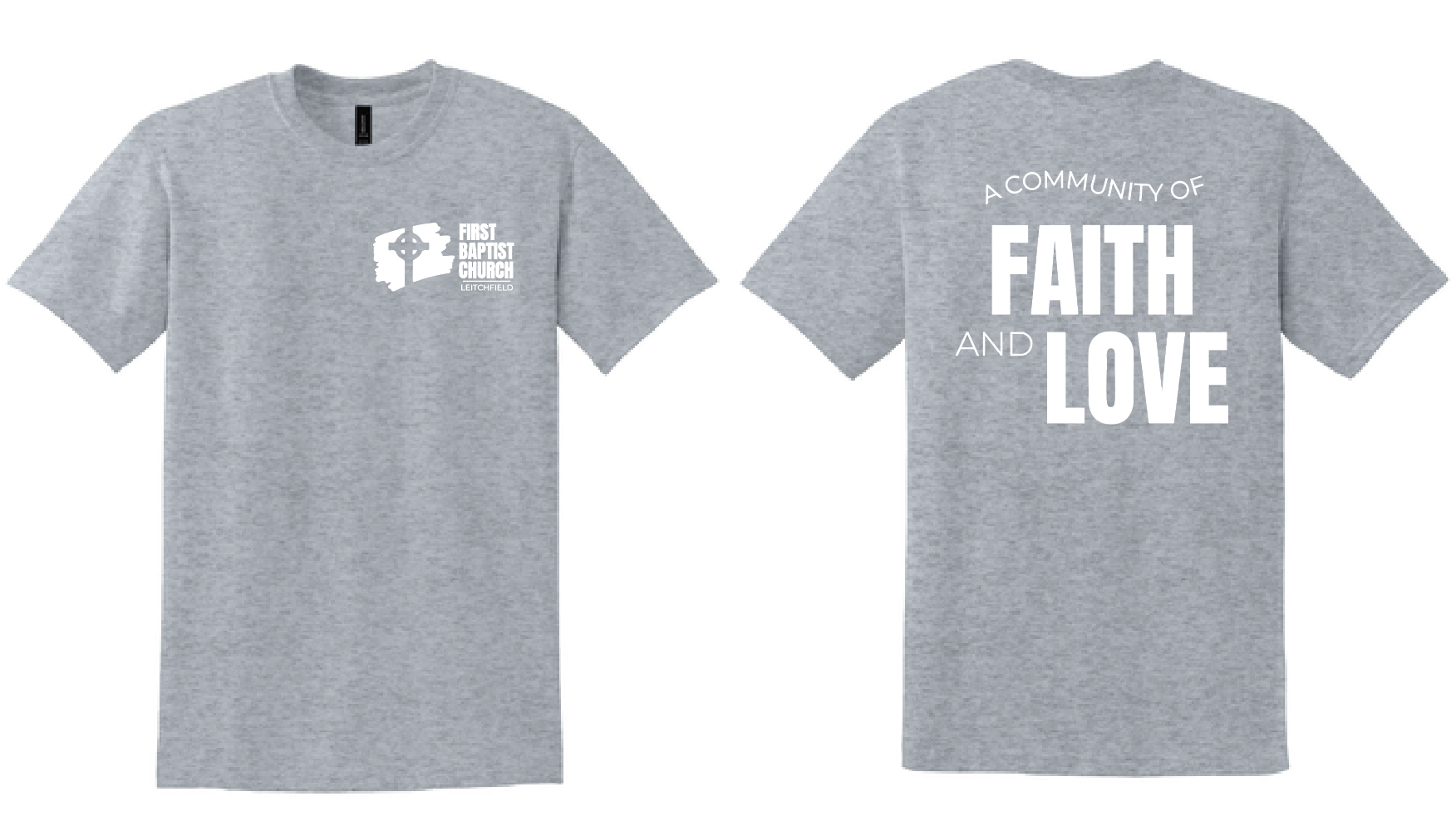 Gildan FBC Adult T-Shirt/Long Sleeve Shirt (Sport Grey)