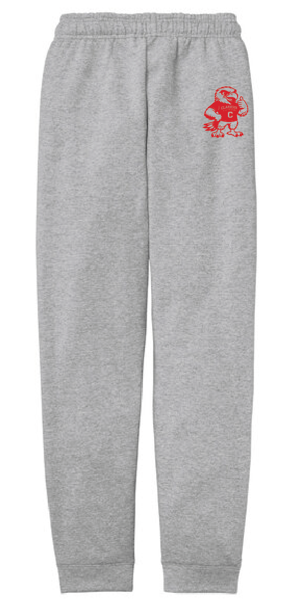 Clarkson Redhawk Joggers (Youth and Adult)