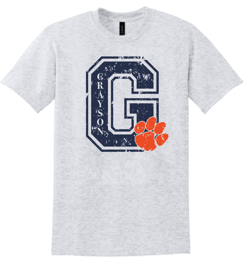 Grayson County Cougars (Sport Grey- Adult and Youth)