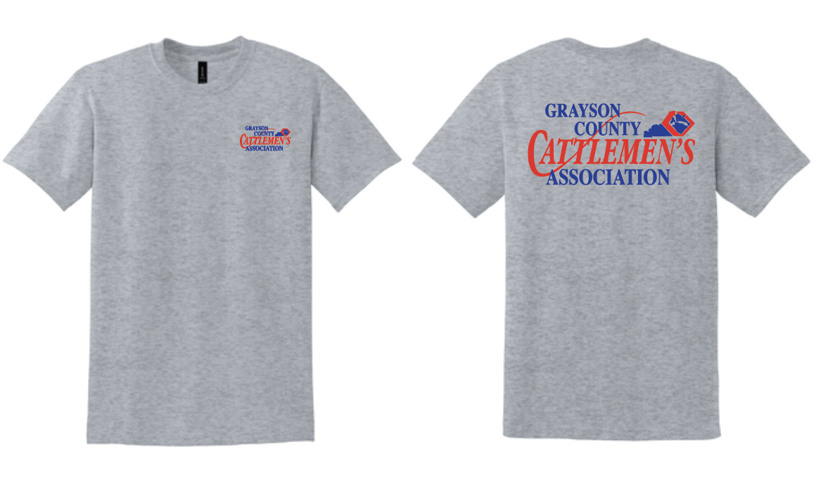 GC Cattlemen's Association Apparel (Sport Grey- Youth and Adult)