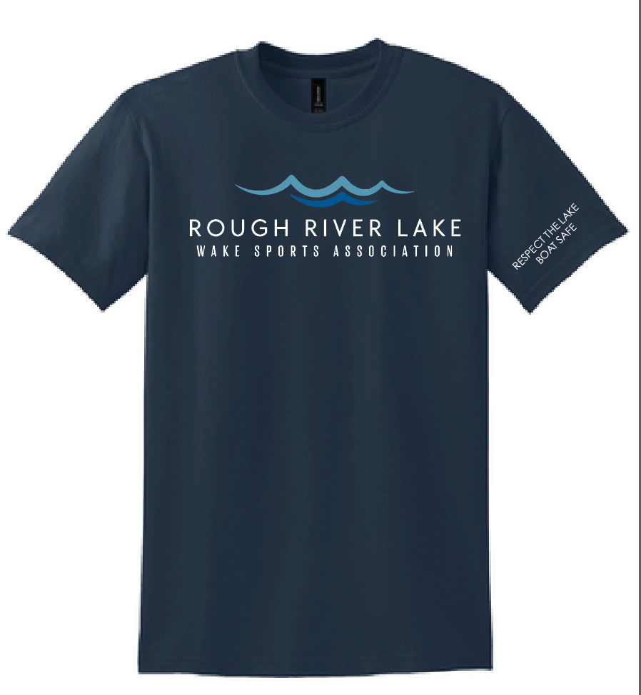 Rough River Lake Wakesports Association Gildan T-Shirt with Sleeve Print (Adult & Youth)