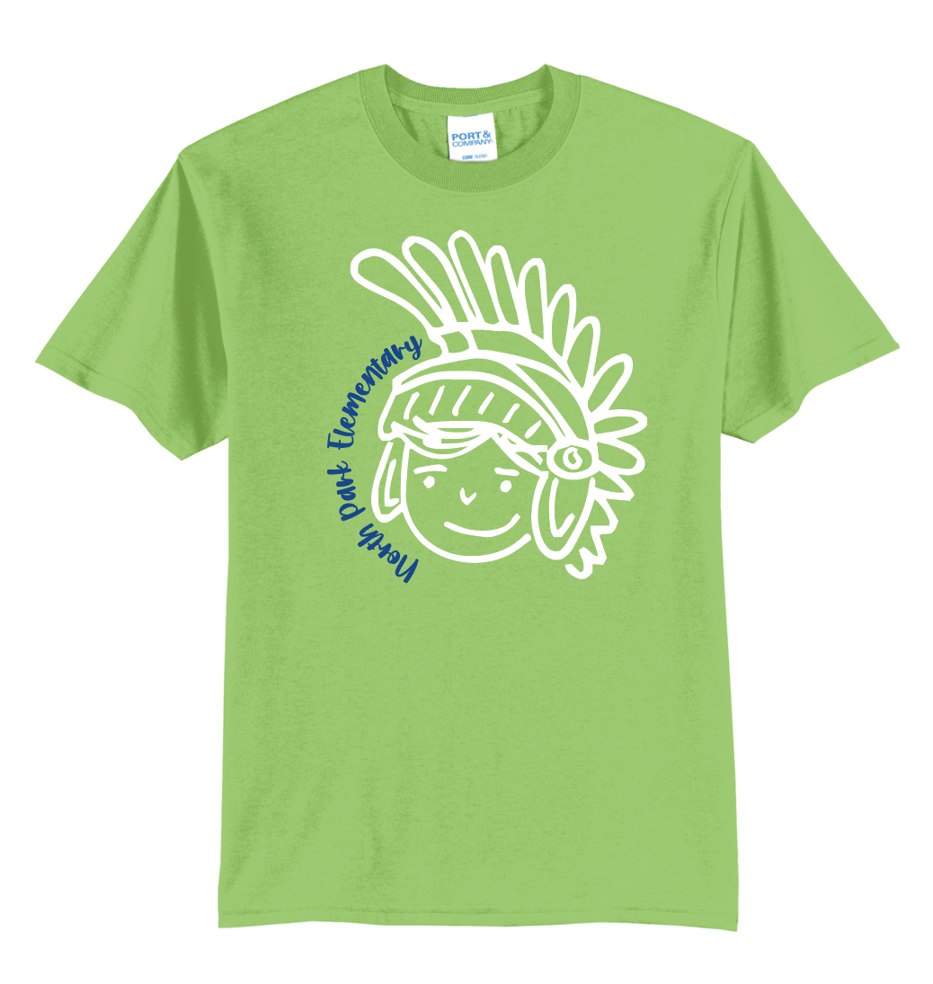 North Park Tiny Trojans (Lime)