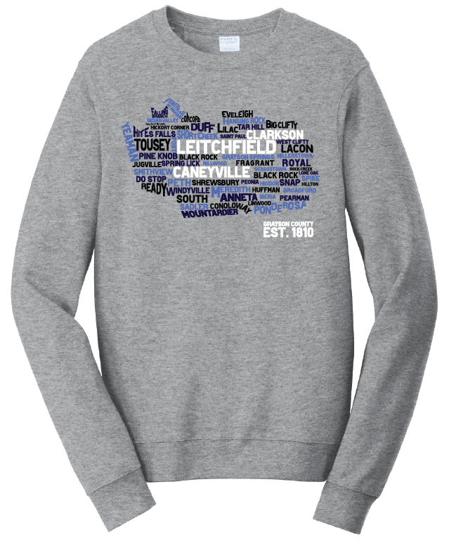 Grayson County Proud Crewneck Sweatshirt